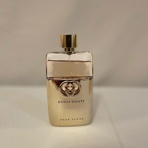 Gucci Guilty Pour Femme Gold Perfume Bottle